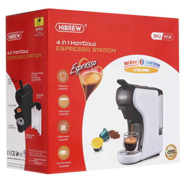 Купить Hibrew кофемашина H1A (ST-504) белый-7.jpg